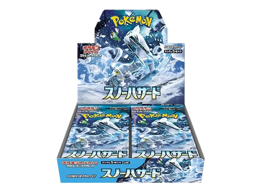 [B-GRADE] Pokemon Snow Hazard Booster Box JP