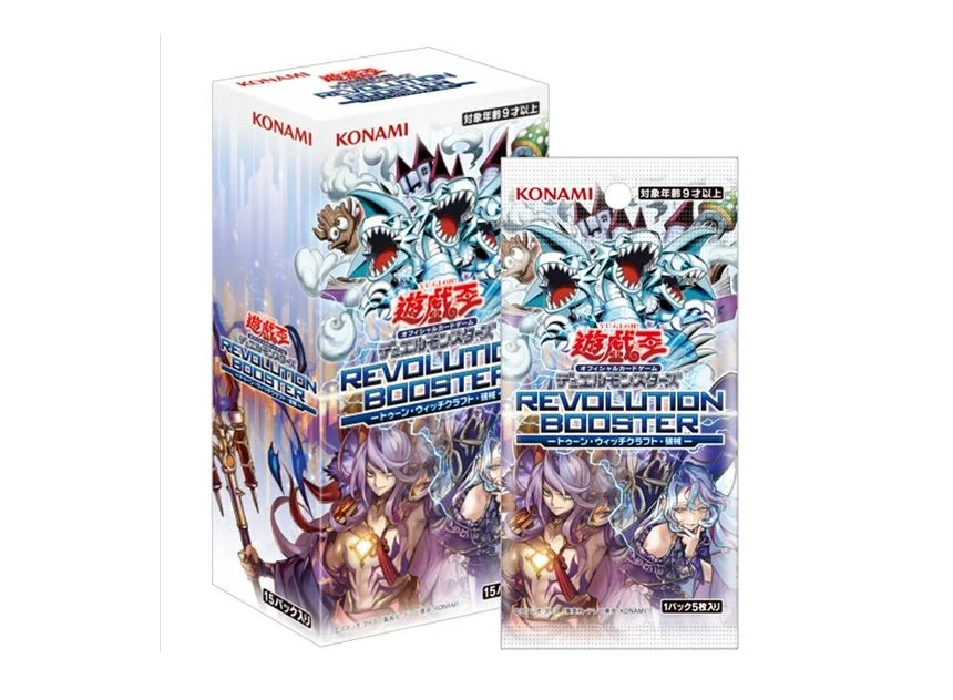 Yu-Gi-Oh! Revolution Toon Witchcrafter Unchained Booster  Box JP