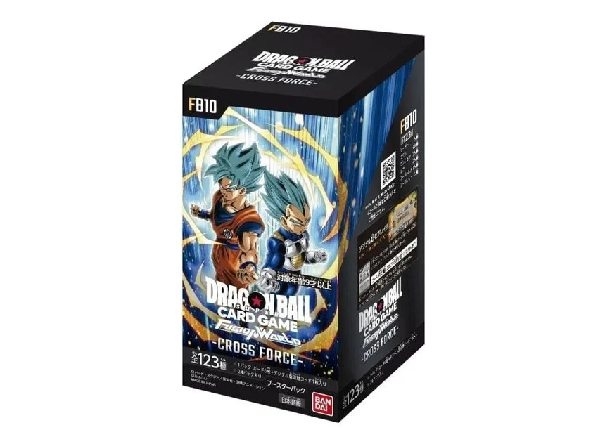 Dragon Ball Fusion World FB-10 Cross Force Booster Box JP
