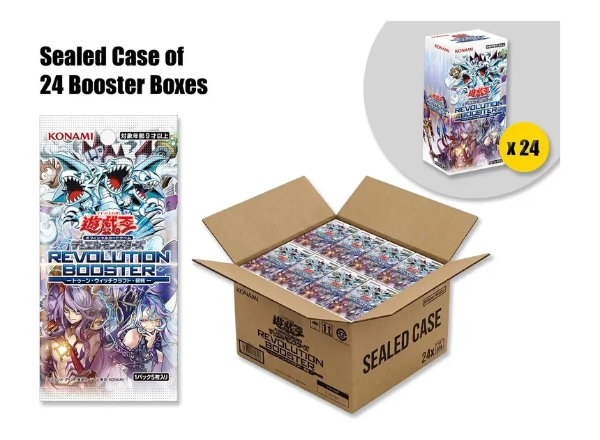 Yu-Gi-Oh! Revolution Toon Witchcrafter Unchained Case JP