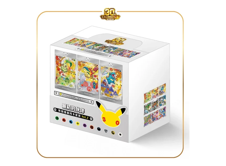 Pokémon 30th Anniversary First Partner Vol. 2 DISPLAY CN
