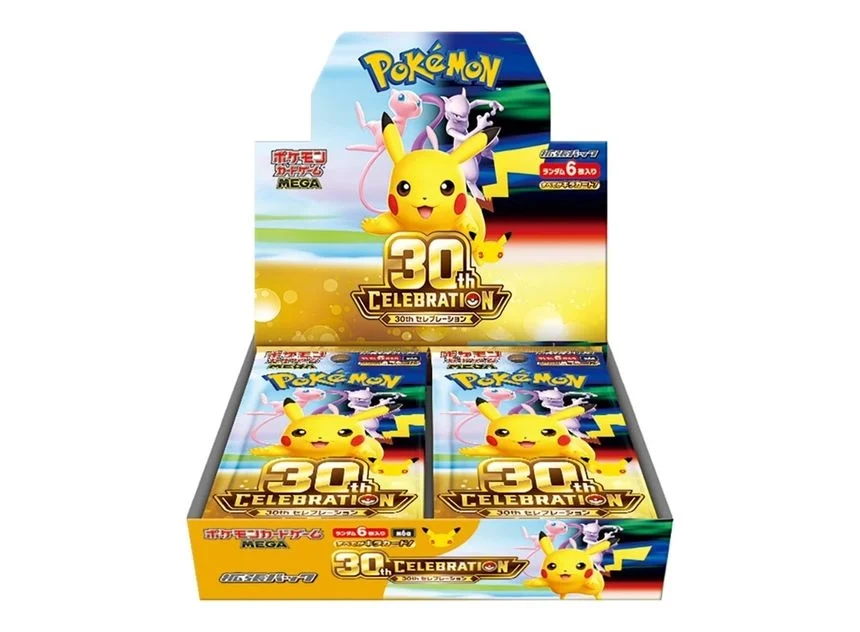Pokemon 30th Celebration Booster Box JP
